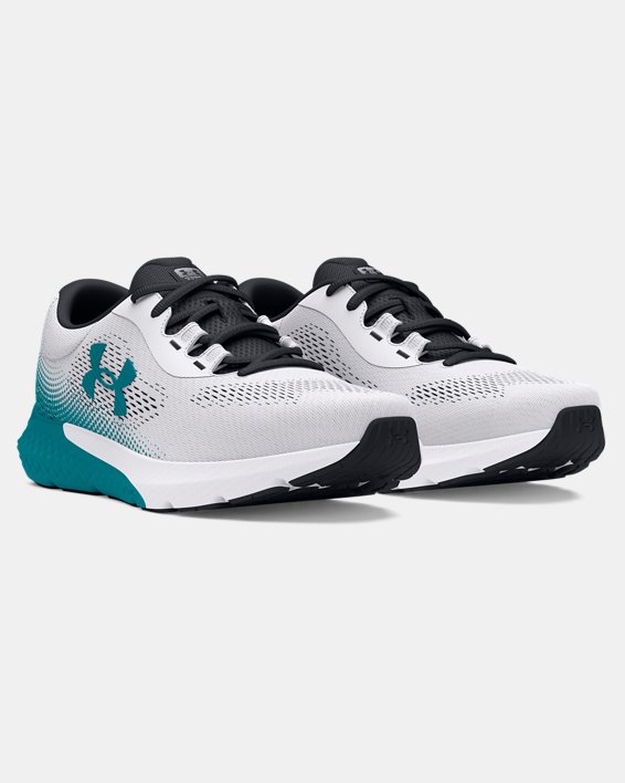 Men's UA Rogue 4 Running Shoes, White, pdpMainDesktop image number 3